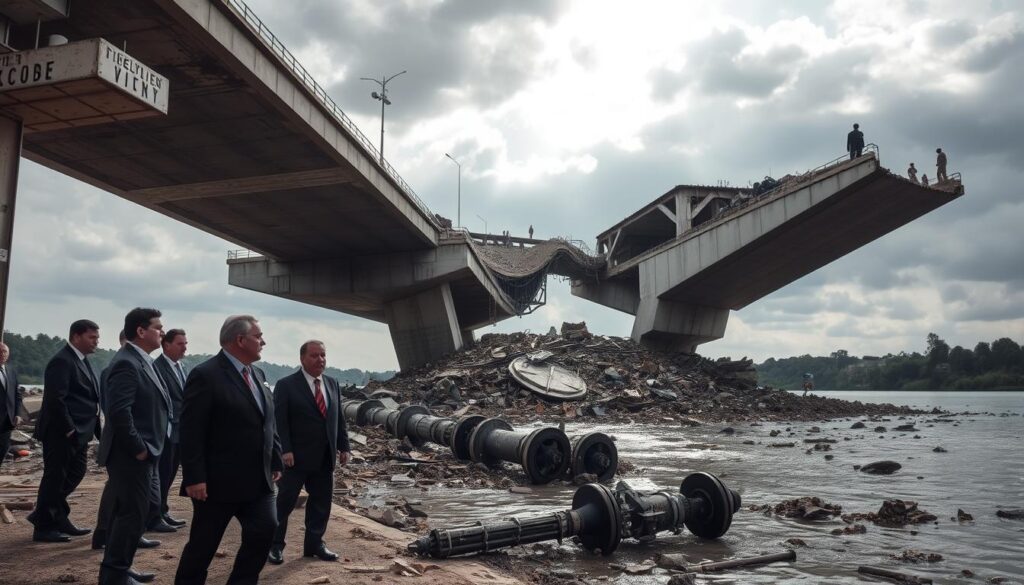 investigasi jembatan ambruk