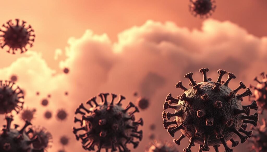 penyebaran virus