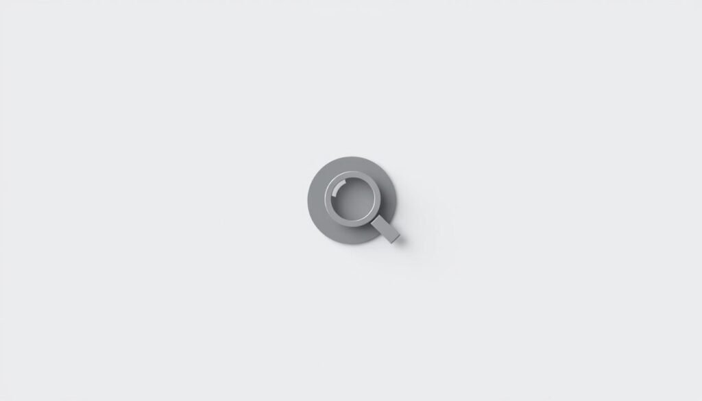 A sleek, minimalist troubleshooting icon set against a clean, neutral background. The icon features a magnifying glass motif, symbolizing the process of investigating and resolving issues. The design utilizes a monochromatic color palette, with shades of gray conveying a sense of professionalism and efficiency. The icon is rendered with a subtle drop shadow, adding depth and dimension. The overall aesthetic is simple, yet impactful, capturing the essence of the troubleshooting process in a visually compelling manner.