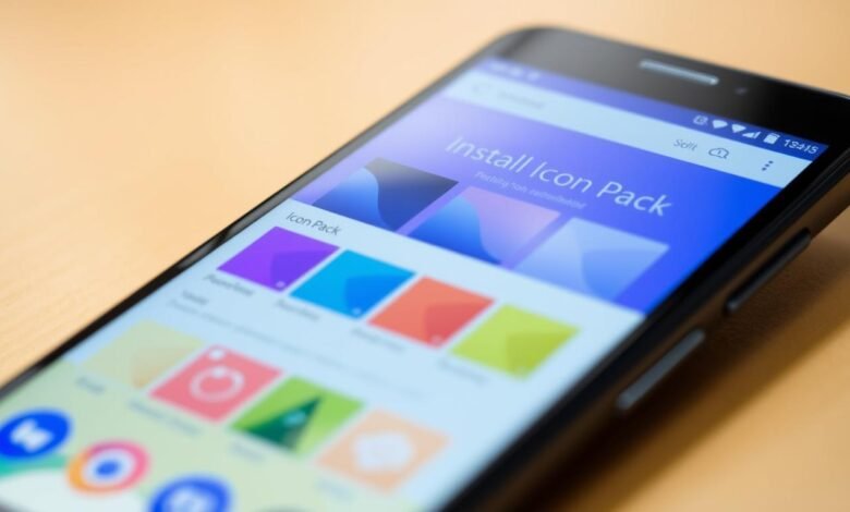 install icon pack android
