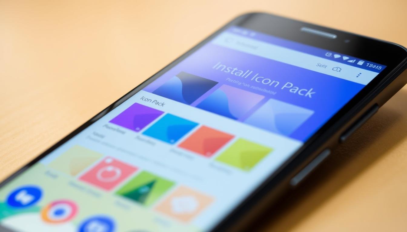 install icon pack android