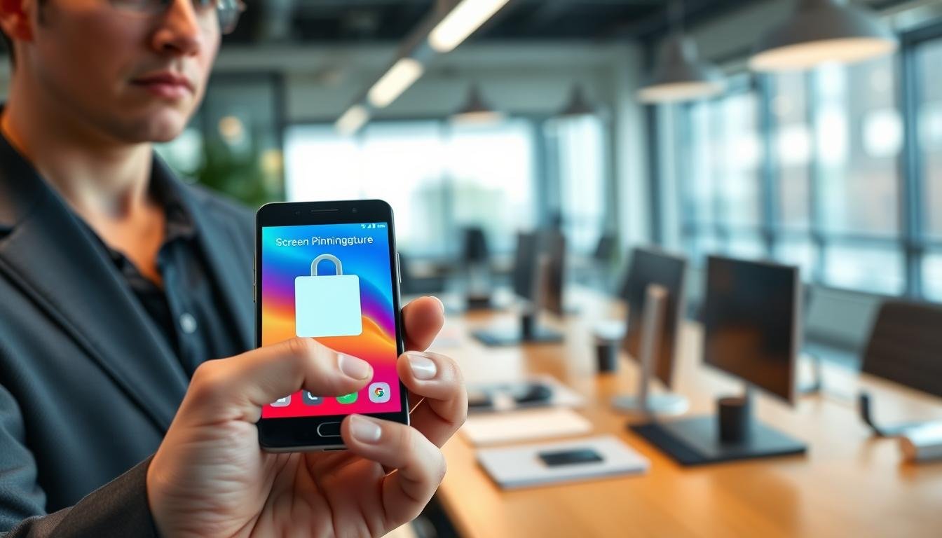 cara pakai Screen Pinning Android